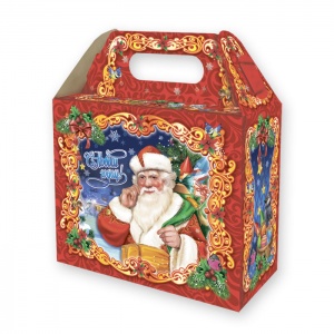Коробка "Новогоднее чудо" -1,2 кг.