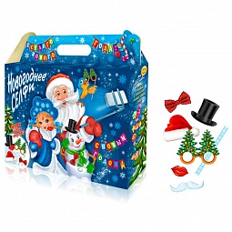Коробка Новогоднее селфи - подарочная коробка 